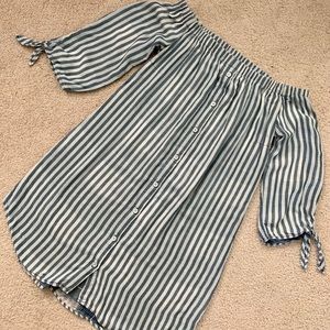 Off the shoulder dress